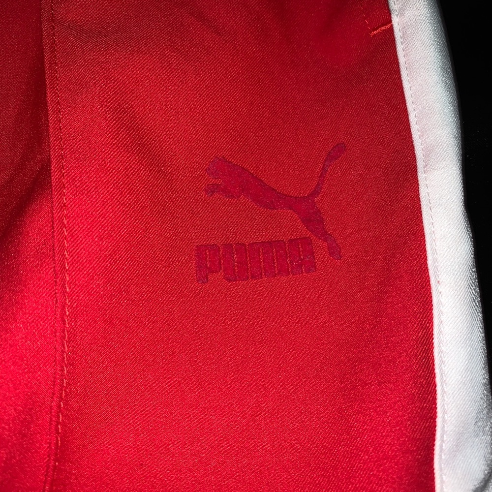 Red Puma joggers - Picture 2 of 3